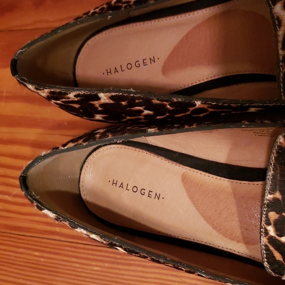 Halogen Cheetah print loafers - Picture 4 of 6